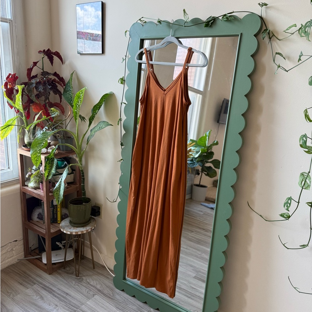 Zenana Outfitters Terracotta Sleeveless Dress